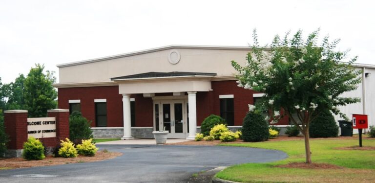 The Dodge County Chamber of Commerce welcome center building